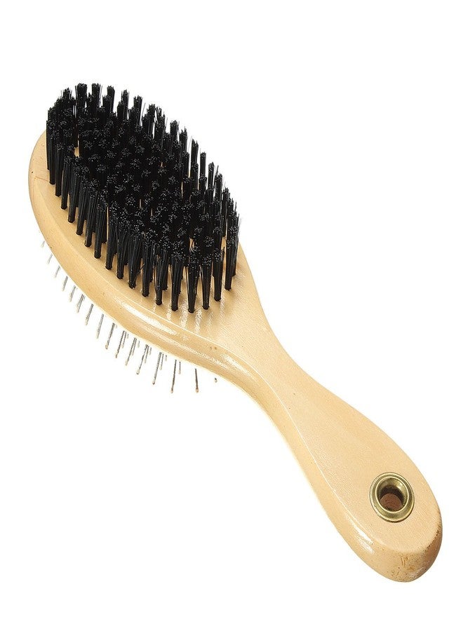 VIP Home Essentials Combo Pin & Bristle Grooming Brush for Dogs and Pets with Durable Handle - Image 2